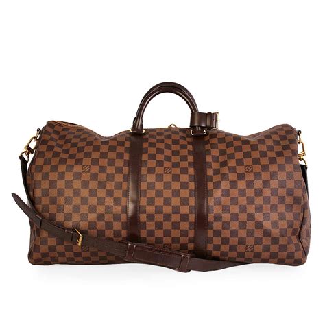 louis vuitton damier keepall 55 replica|louis vuitton keepall 55 size.